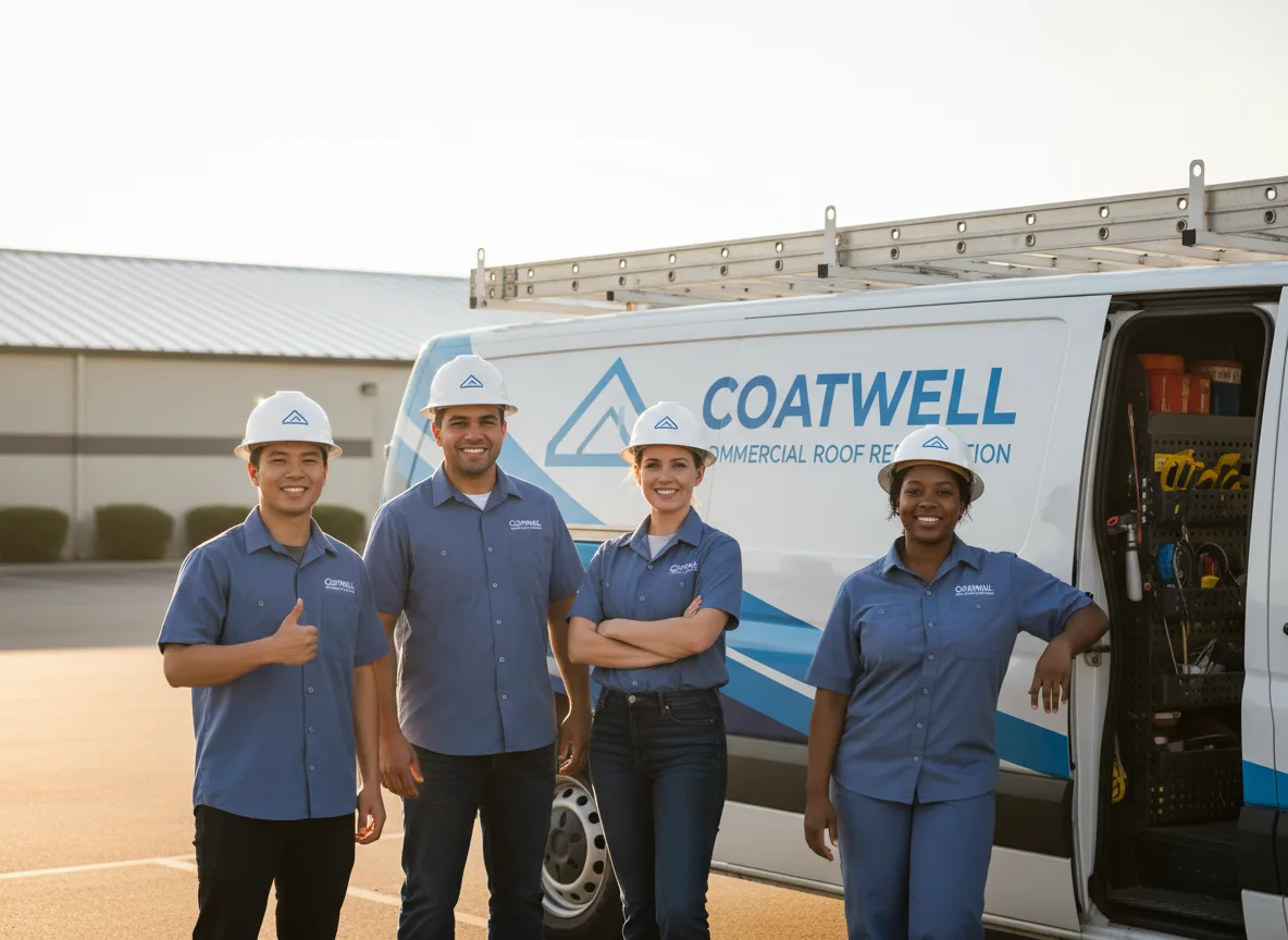 Commercial roof coating company in Temple, PA